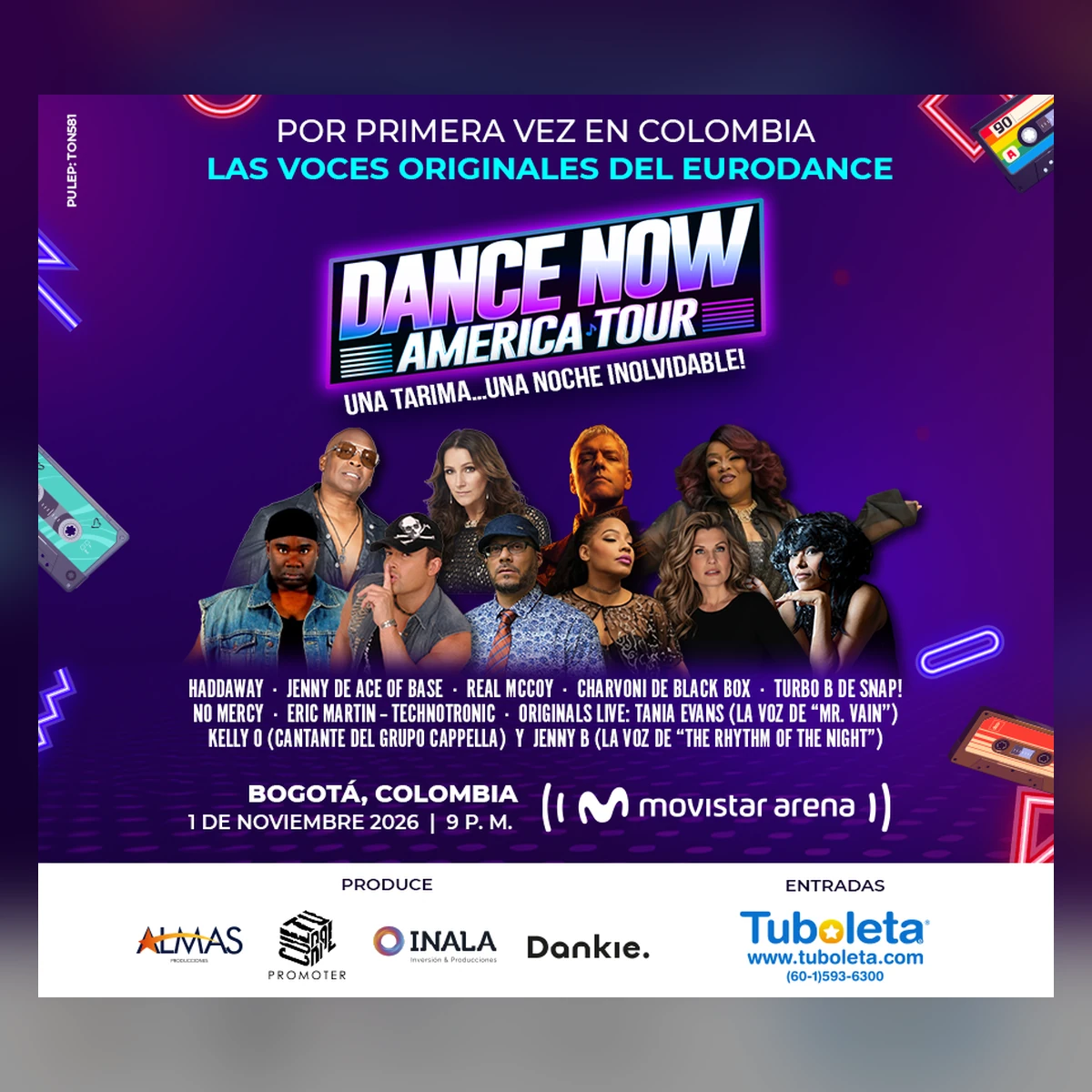 Imagen oficial de DANCE NOW | AMERICA TOUR en Bogotá