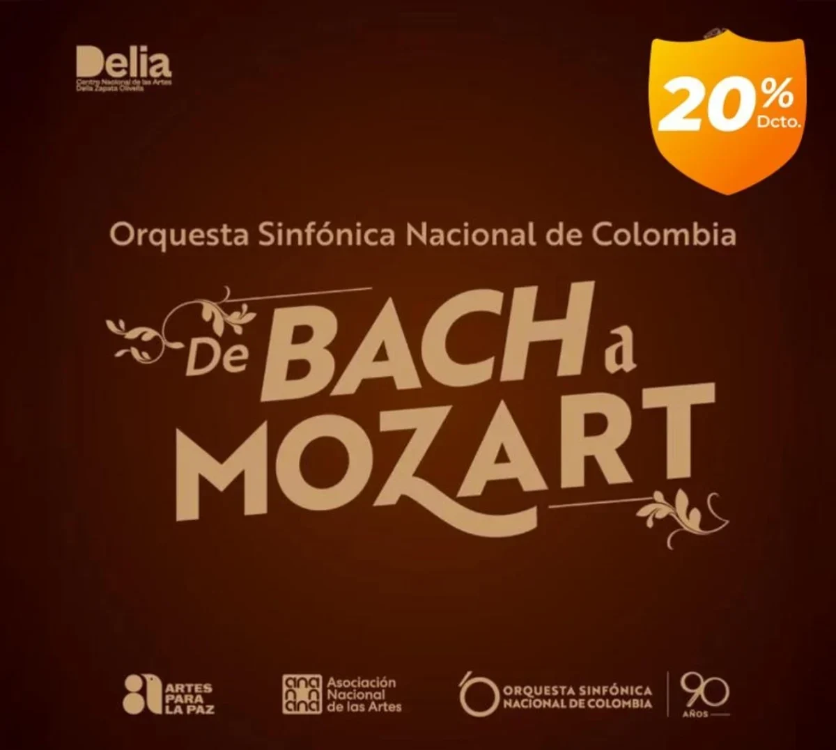 Imagen oficial de Bach a Mozart No. 4 Hummel y Mozart: trompeta, en Bogotá