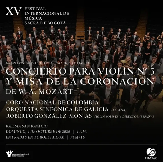 Concierto de Clausura: Concierto para violín N° 5