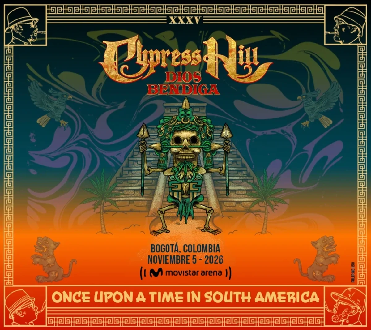 Cypress Hill en Bogotá – imagen oficial