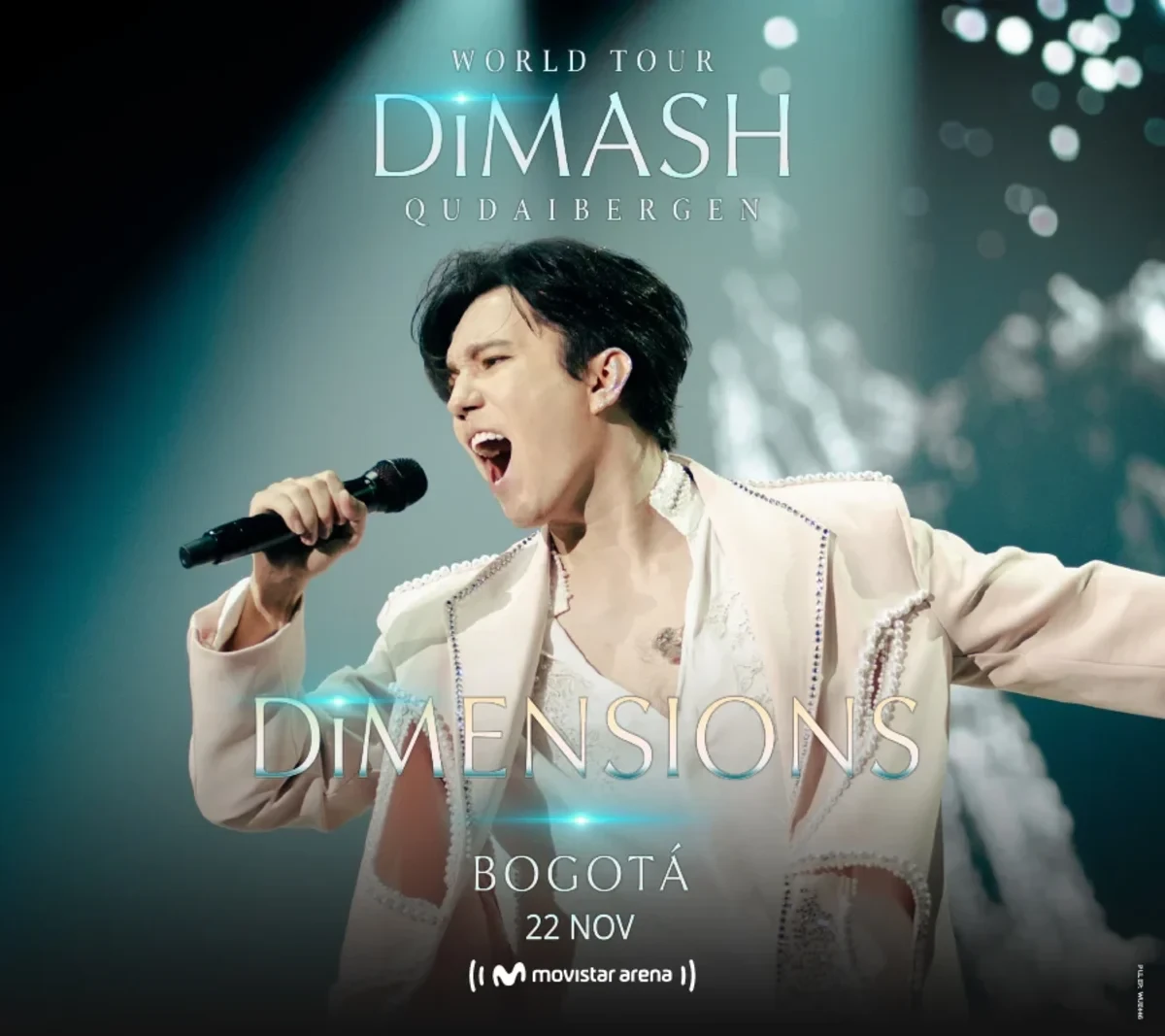 Imagen oficial de DIMASH QUDAIBERGEN | DIMENSIONS en Bogotá