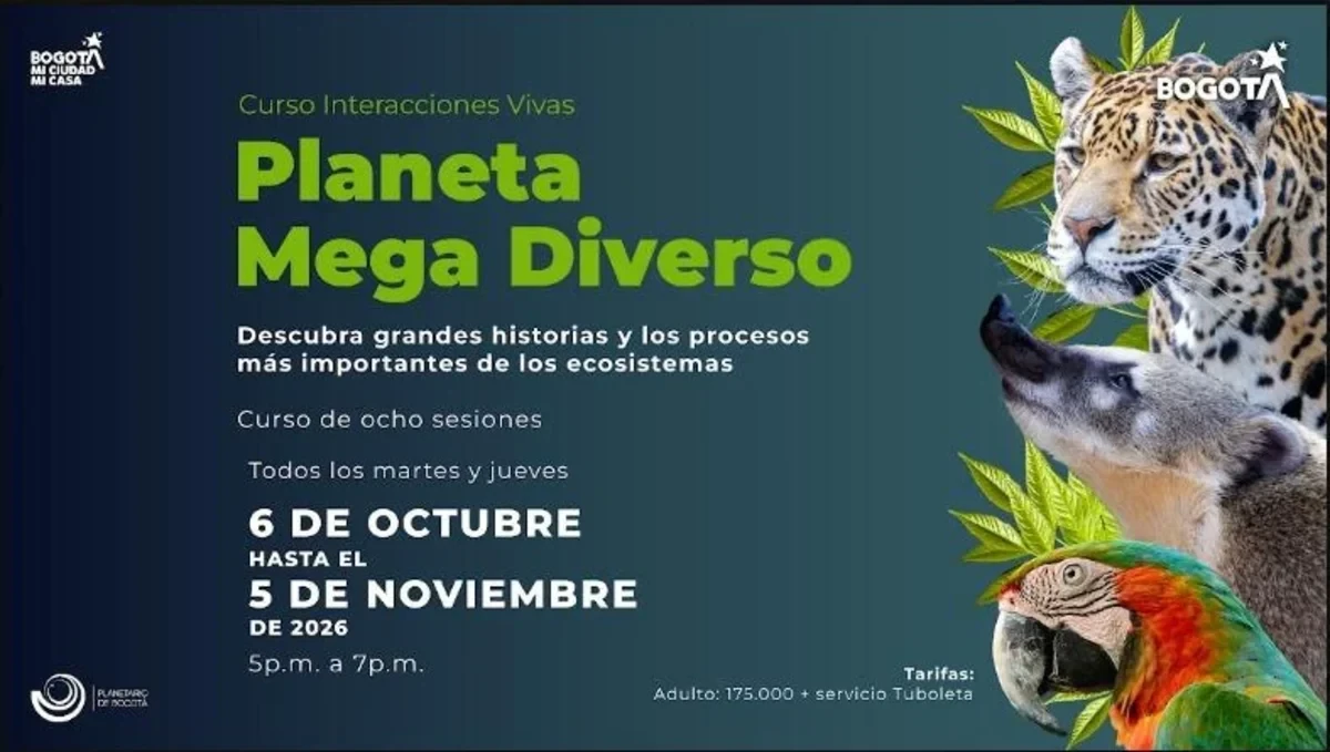 Imagen oficial de INTERACCIONES VIVAS, PLANETA MEGA DIVERSO en Bogotá