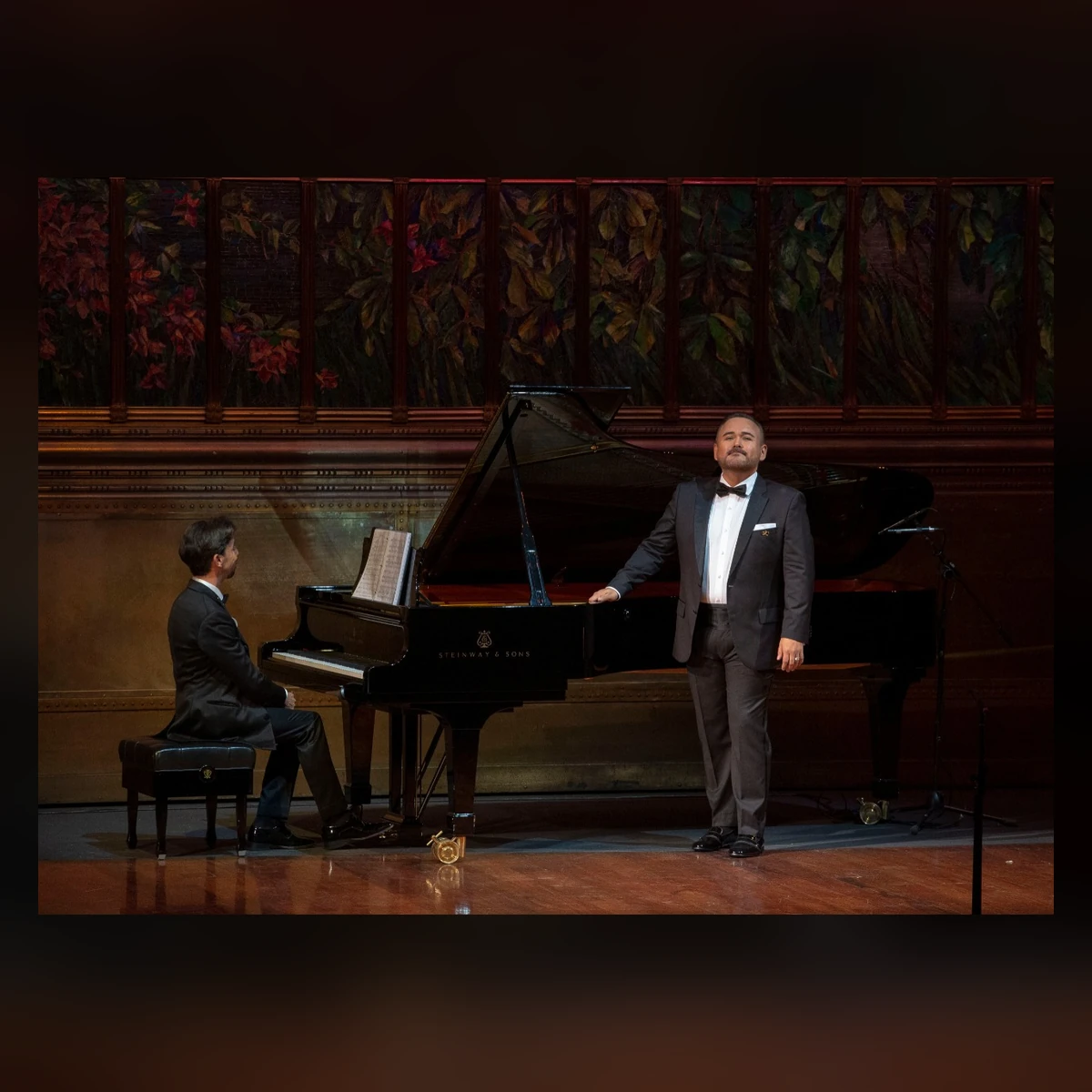 Javier Camarena, tenor, y Calio Alonso, piano
