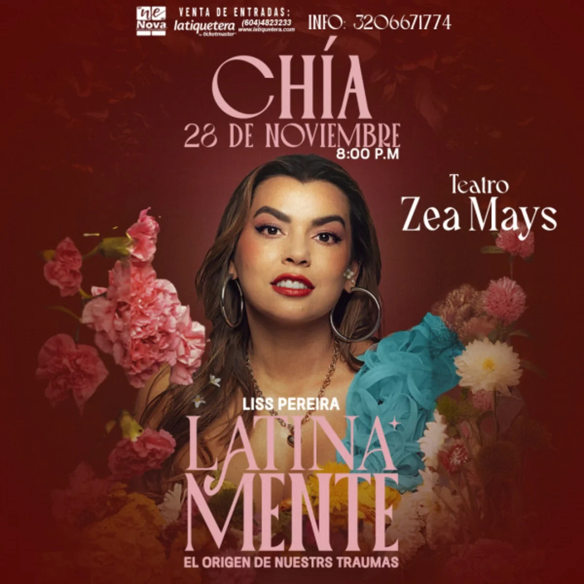 LATINAMENTE | LISS PEREIRA EN CHÍA — imagen oficial