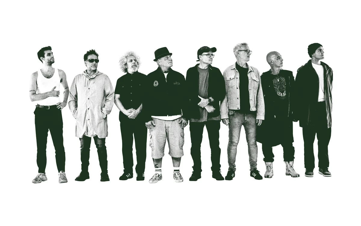 Imagen oficial de Los Fabulosos Cadillacs y 2 Minutos