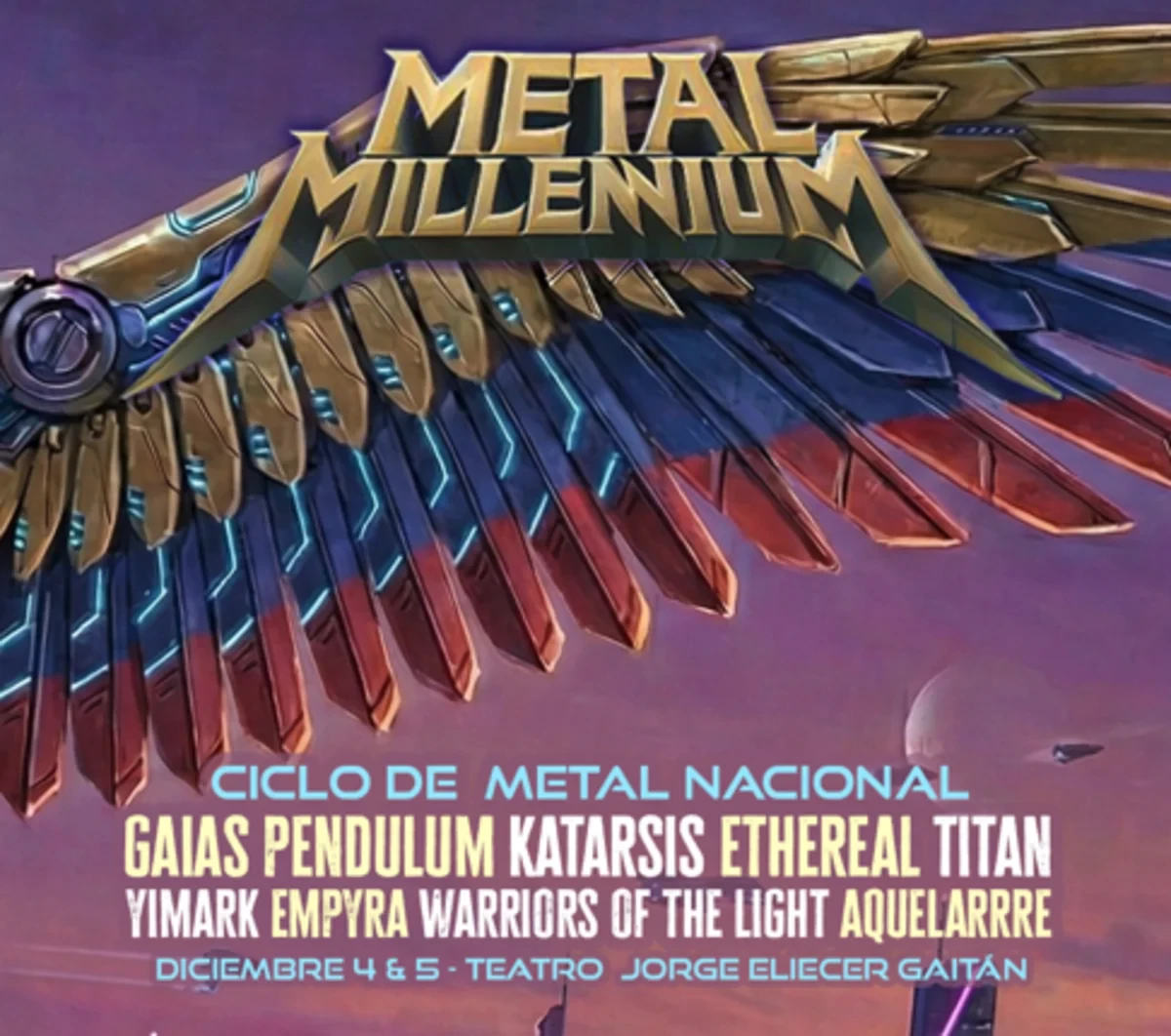 Imagen oficial de METAL MILLENNIUM : CICLO DE METAL NACIONAL en Bogotá