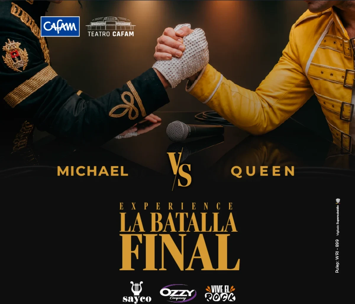 Imagen oficial de MICHAEL VS QUEEN - EXPERIENCE – LA BATALLA FINAL en Bogotá
