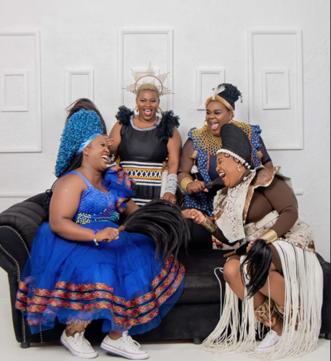 Imagen oficial de Nobuntu (Zimbabue), cuarteto vocal en Bogotá