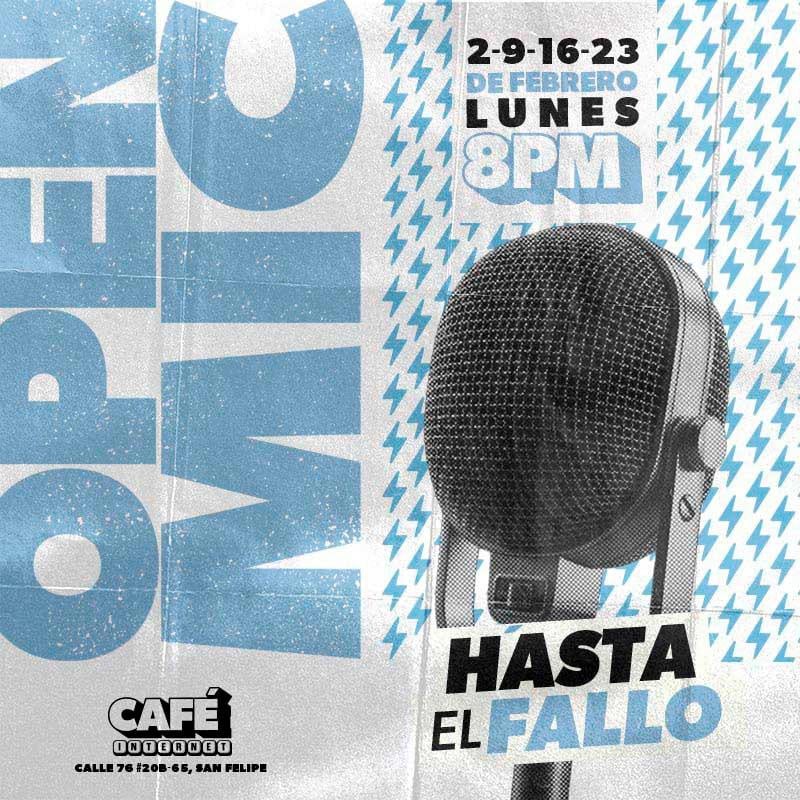 Open Mic Hasta el Fallo