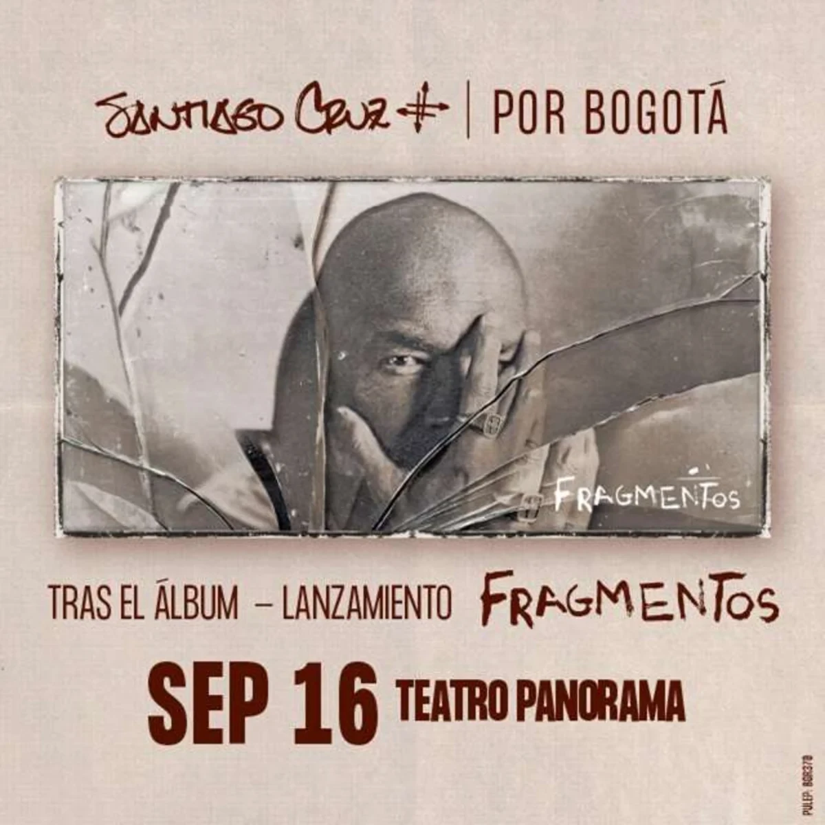 SANTIAGO CRUZ | FRAGMENTOS – LANZAMIENTO — imagen oficial