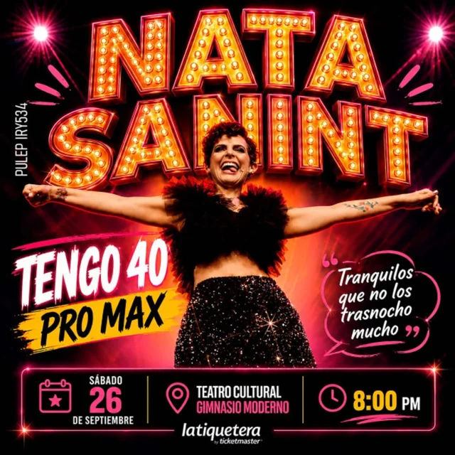TENGO 40 PRO MAX | NATALIA SANINT