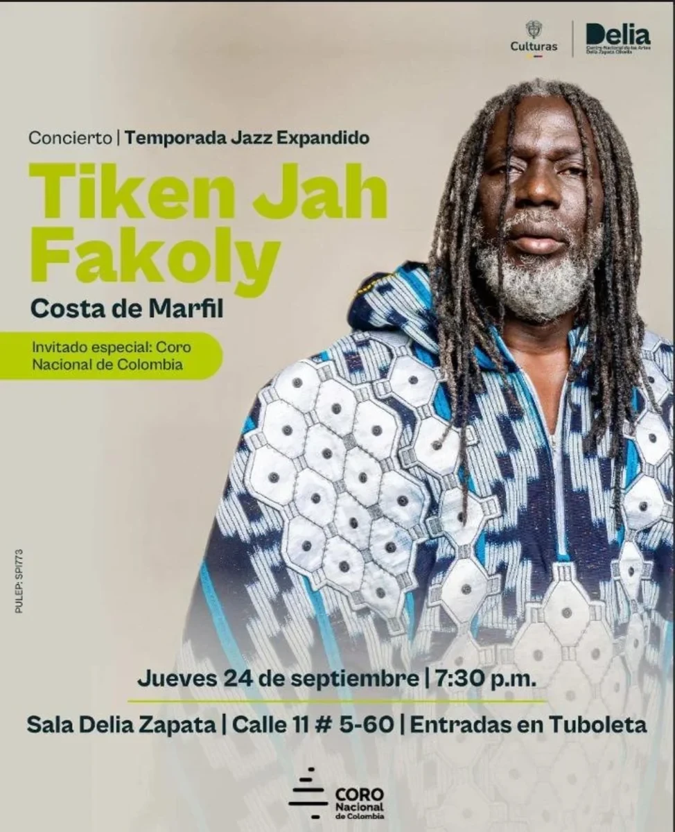 Imagen oficial de TIKEN JAH FAKOLY en Bogotá