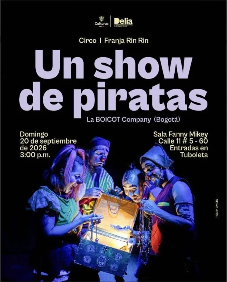 Imagen oficial de Un Show de piratas en Bogotá