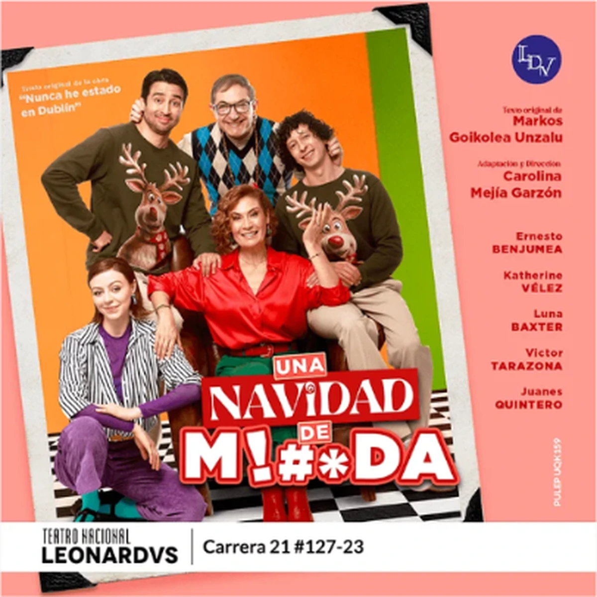 Afiche de Una Navidad de Mierda en Bogotá
