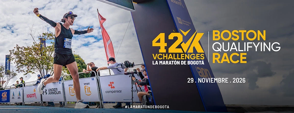 Imagen oficial de VCHALLENGES 42K – MARATÓN DE BOGOTÁ 2026